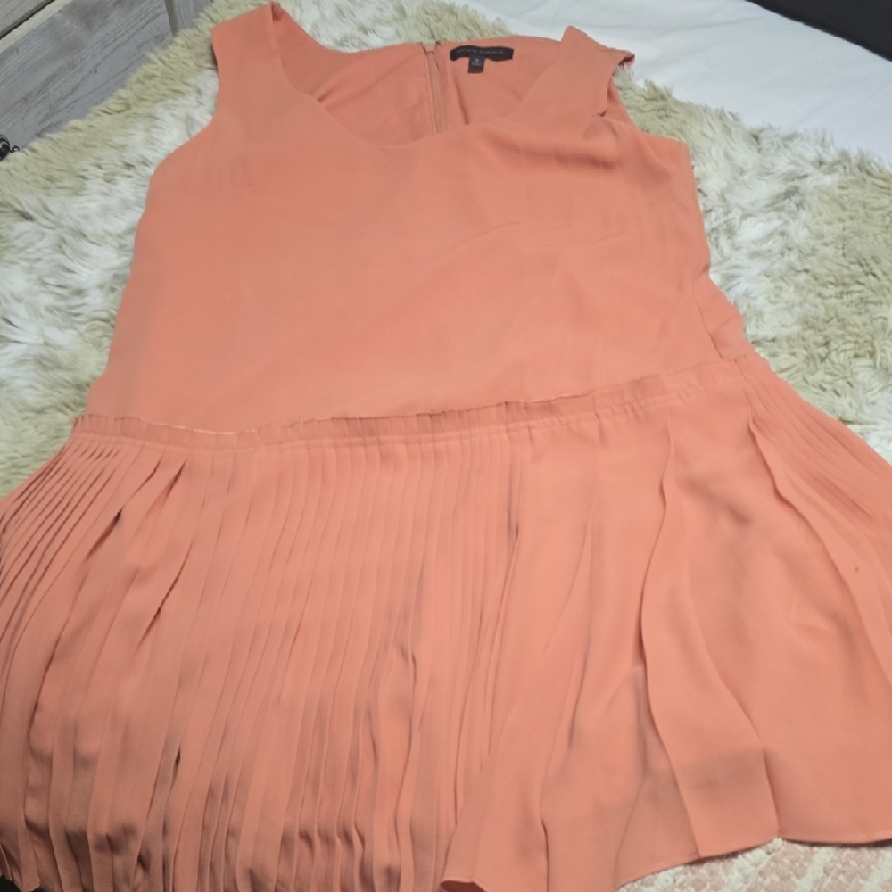 Banana Republic Coral Sleeveless Dress